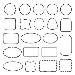 set of speech bubbles vector