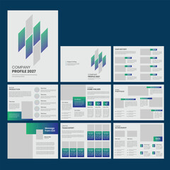 Business Profile Brochure Template Design