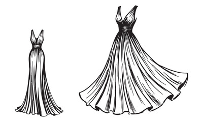 Elegant Women’s Dresses & Fashion Silhouettes: From Classic A-Line to Glamorous Gowns, Perfect for Weddings, Parties, and Everyday Wear – Shop Stylish Outfits with Hangers, Skirts, Blouses, and Formal