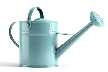 Watering can isolated on white background