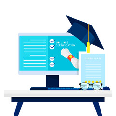 online education concept