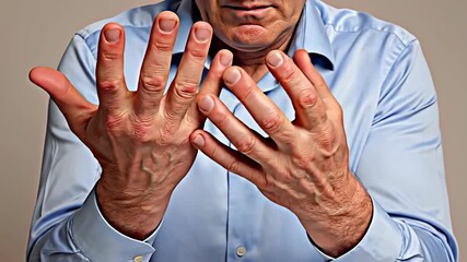 Expressive Hands Demonstrating Different Gestures for Emphasis and Communication in Close-Up Shots