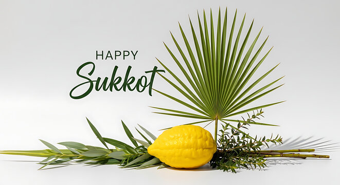 Embrace the spirit of Sukkot with symbolic Arba Minim, representing tradition and harvest joy