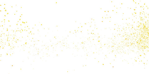 Obraz premium Shiny gold sparkle glistering confetti for Christmas decoration. gold, border, confetti, dust, falling, glamour, sparkle, splash, splatter, colours, dot, festive, invitation, luxury, particle, party, 