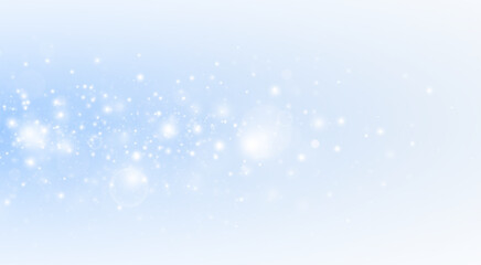 Glittering particles in luxury background of magic celebration with bright festive glamour.