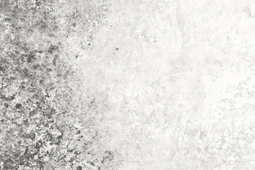 White abstract textured plaster surface with rough concrete and smooth paint layers, minimalist neutral background for design, branding, wellness, calm modern visual concept.