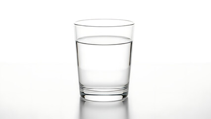 Crystal Clear Refreshing Water in a Glass, Perfect for Hydration and Wellness Videos