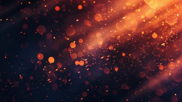 Video A close-up shot of a blurry background with lights, perfect for use in presentations or as a design element