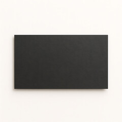 Fototapeta premium dark Business card mockup, blank design, white background