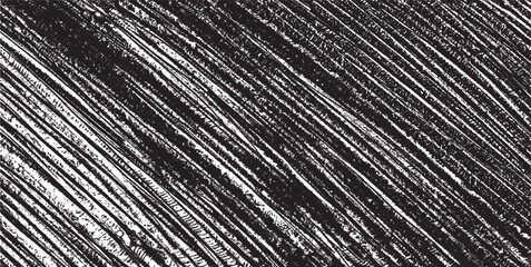 Obraz premium Vector brush stroke texture. Distressed uneven grunge background. Abstract vector illustration. Overlay over any design to create interesting effect and depth. Black isolated on white. EPS10