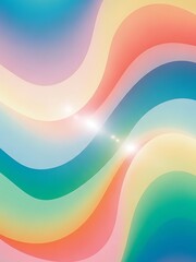 Soft Colorful Abstract Background with Smooth Flowing Shapes, Subtle Glow and Modern Minimalist Design, High Contrast Visuals Ideal for Quiz Videos, Text Overlays and Digital Content