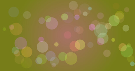 Colorful bokeh background