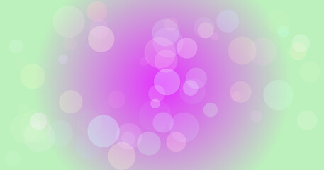 Soft pastel bokeh lights