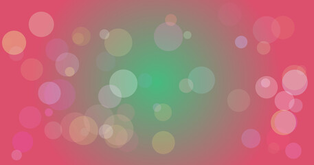 Colorful bokeh background