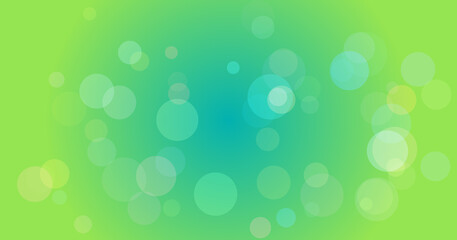 Vibrant bokeh background