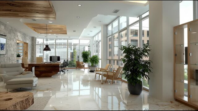 interior of a modern house