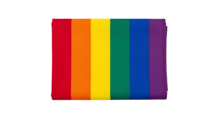 Folded Rainbow Pride Flag rainbow flag lgbtq