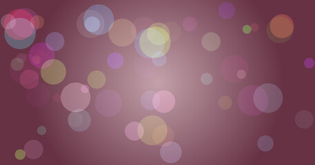 Colorful bokeh background