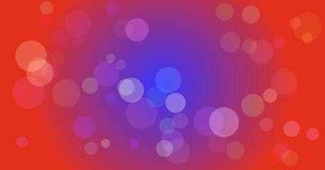 Vibrant bokeh background