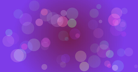 Vibrant purple bokeh background