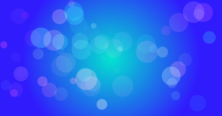 Vibrant bokeh background