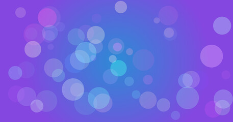 Colorful bubble background