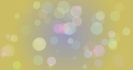 Colorful light burst