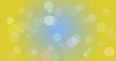 Vibrant bokeh light background