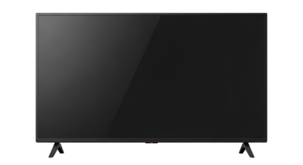 Modern Flat Screen Television Display graphic design