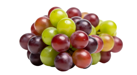 Bunch of Red and Green Grapes fruit food