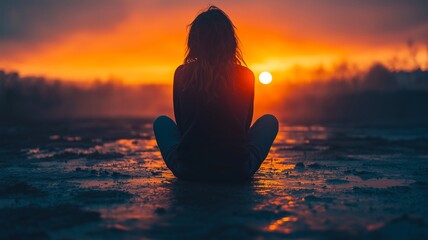 Solitude Emotion Young Woman Portrait