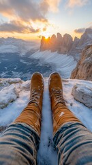 Content Emotion Happy People In The Nature