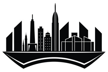 Obraz premium UAE National Day Silhouette Vector Icon