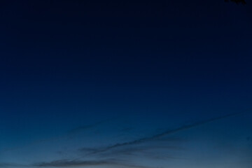 blue sky with clouds