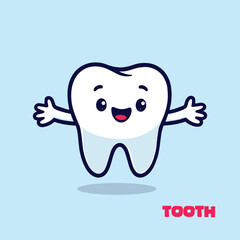 cute tooth Hug Gesture illustration tooth,teeth,dental,dentistry,dentist,smile,oral,health,hygiene,clean,care,whitening,brace,braces,implant,cavity,decay,enamel,gum,gums,molar,incisor,canine,orthodont
