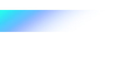 Obraz premium Blue gradient rectangle shape on transparent background