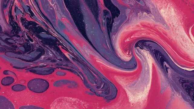Beautiful abstract fluid pink psychedelic art pattern, Colorful abstract fluid art with a pink psychedelic pattern