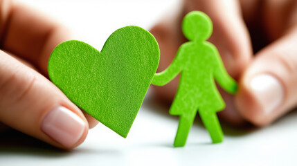 Green flags signs of healthy relationship, faceless couple in positive interaction, beneficial relationship indicators, wellness markers in love, constructive pattern recognition v
