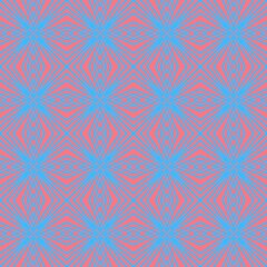 Seamless geometric pattern. For wallpaper, textile prints, packaging, stationery, fabric printing and digital backgrounds