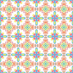 Seamless geometric pattern. For wallpaper, textile prints, packaging, stationery, fabric printing and digital backgrounds