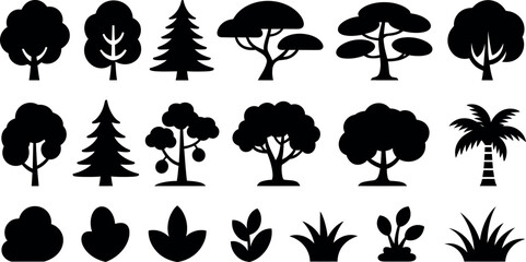 Tree Silhouettes Collection