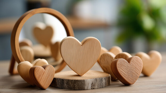 Love and emotional responsibility, owning your feelings, faceless person in self-reflection, accountability in relationships, mature emotion management, psychological ownership vis