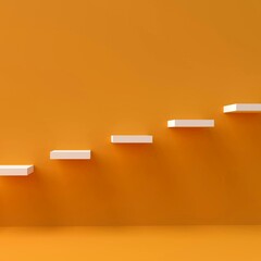 The picture shows a staircase