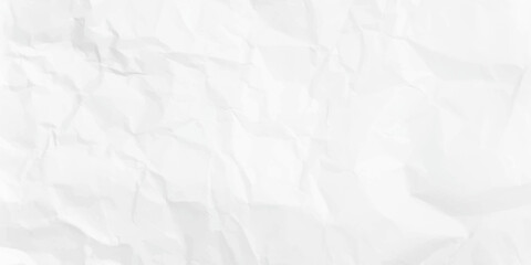 closeup crumpled paper texture background. Paper texture Crumpled White. Top view.
