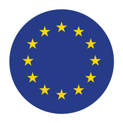 europe, eu, european union, flag, circle, emblem, symbol, stars, blue, yellow, unity, international, organization, design, graphic, element, icon, vector, illustration, continent, politics, diplomacy,