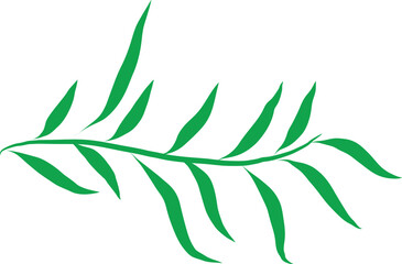 Laurel wreath vector set.
