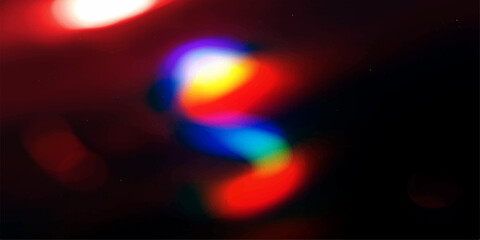 Abstract colorful light flares, motion blur, and hot orange-red-yellow flame colors glow brightly in the dark night space background.  sun, loop, star, black, flare, backgrounds