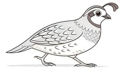 Fototapeta premium vector illustration of a dove