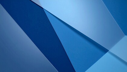 Abstract Blue Geometric Technology Background with Modern Diagonal Shapes