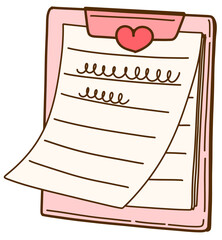 to do list of clipboard 